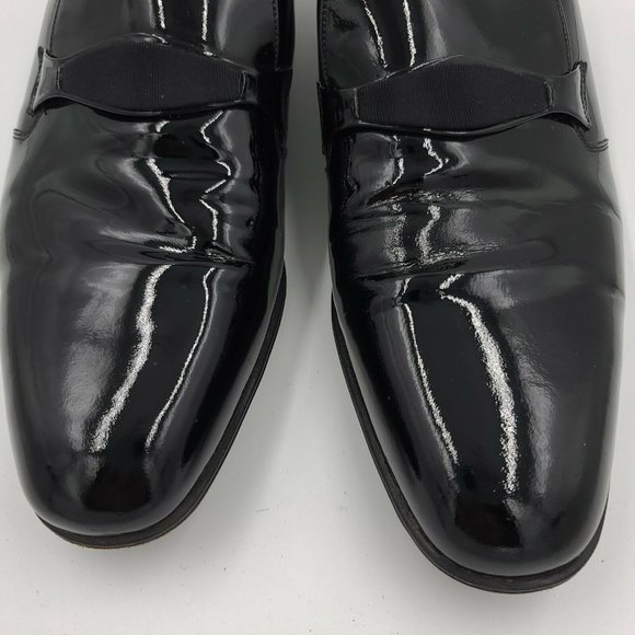 Florsheim Designer Collection Mens 9.5C Black Patent Leather Tuxedo Shoes main image 8